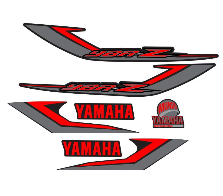 Calcos Adhesivos Yamaha Ybr 125
