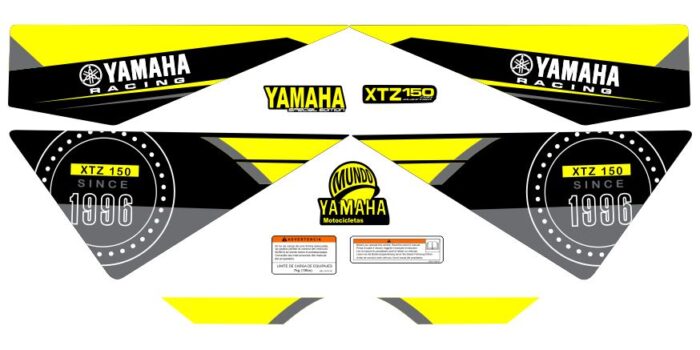 XTZ 150 PERSONALIZADA 1996 AMARILLO