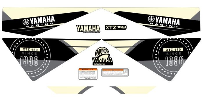 XTZ 150 PERSONALIZADA 1996 BEIGE