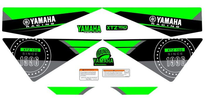 XTZ 150 PERSONALIZADA 1996 VERDE