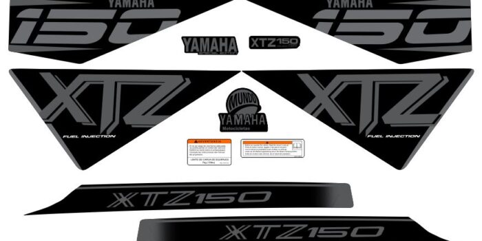 XTZ 150 TIPO ORIGINAL 2025 GRIS OSCURO