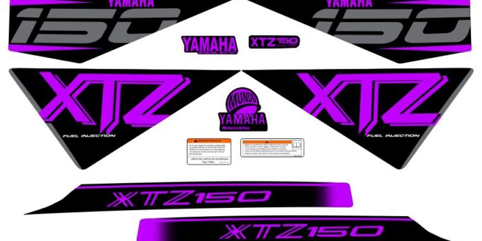 XTZ 150 TIPO ORIGINAL 2025 MORADO