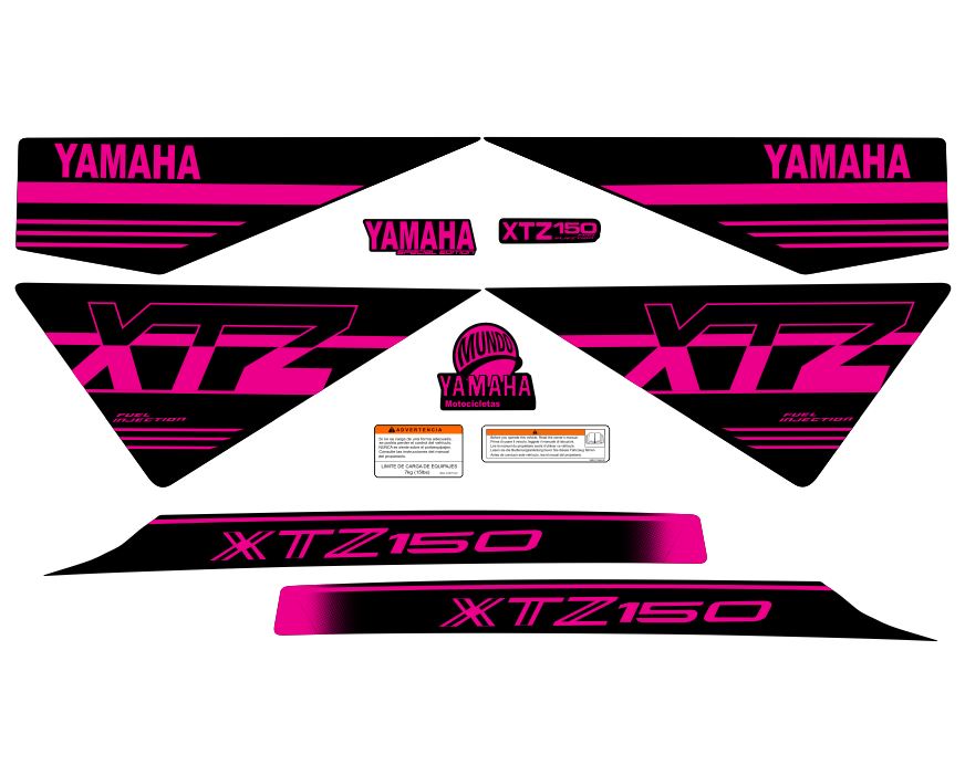 XTZ 150 TIPO ORIGNAL UNICOLOR FUCSIA