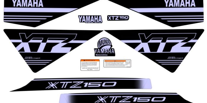 XTZ 150 TIPO ORIGNAL UNICOLOR LILA