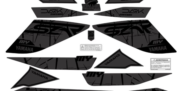 SZR DARK DOBLE COLOR GRIS NEGRO