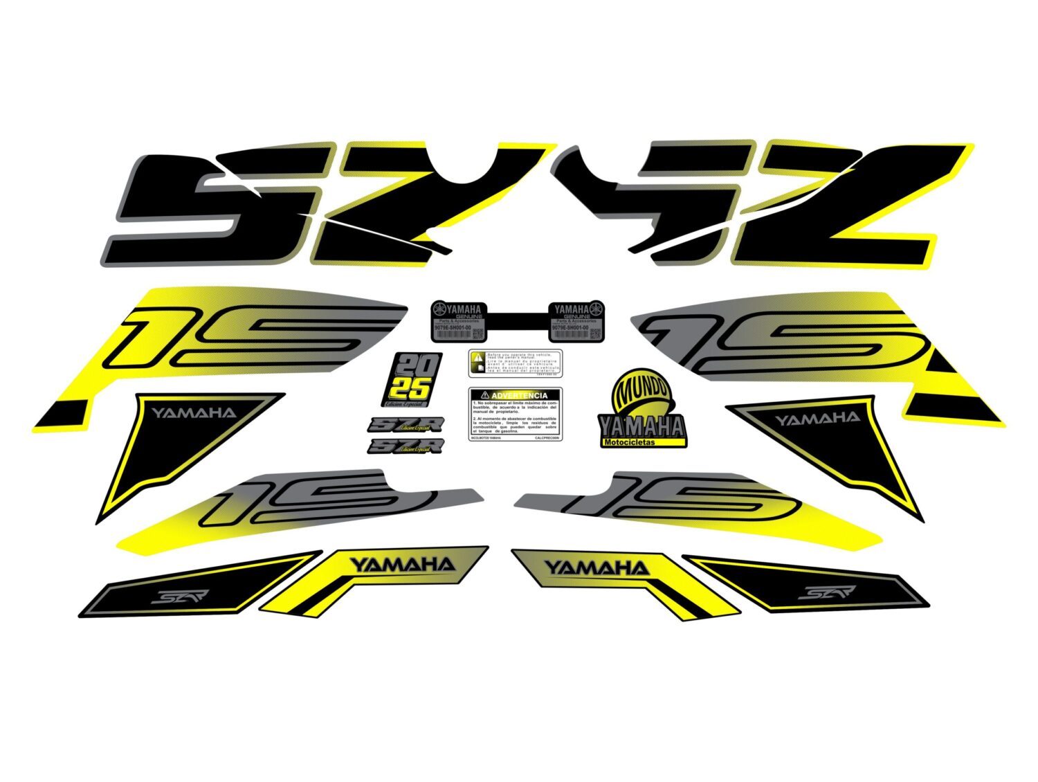 SZR 2025 DOBLE COLOR AMARILLO GRIS