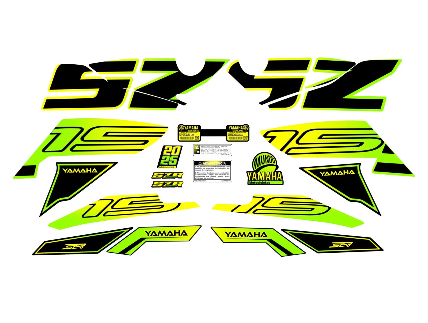 SZR 2025 DOBLE COLOR AMARILLO VERDE