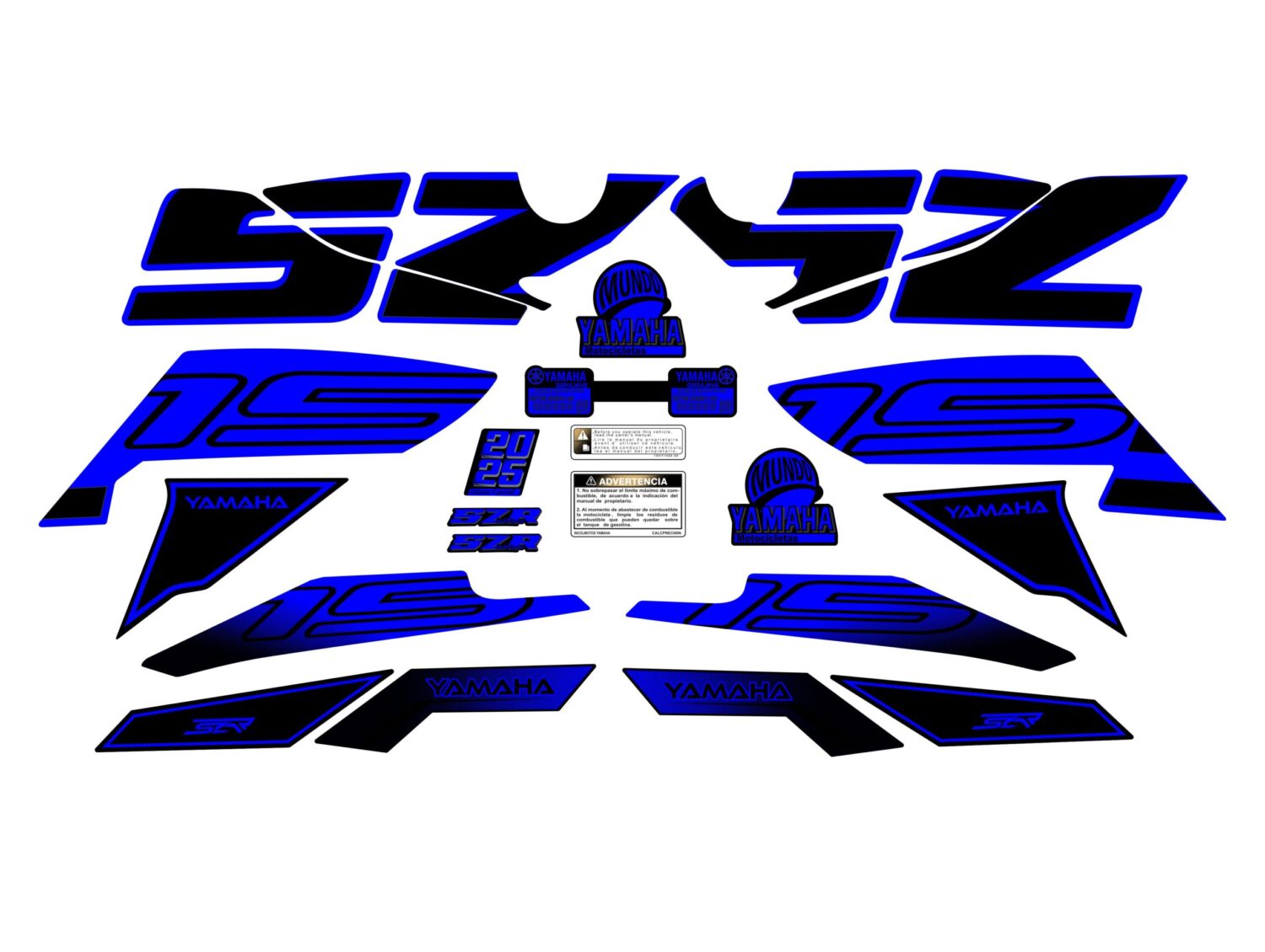 SZR 2025 TIPO ORIGINAL AZUL