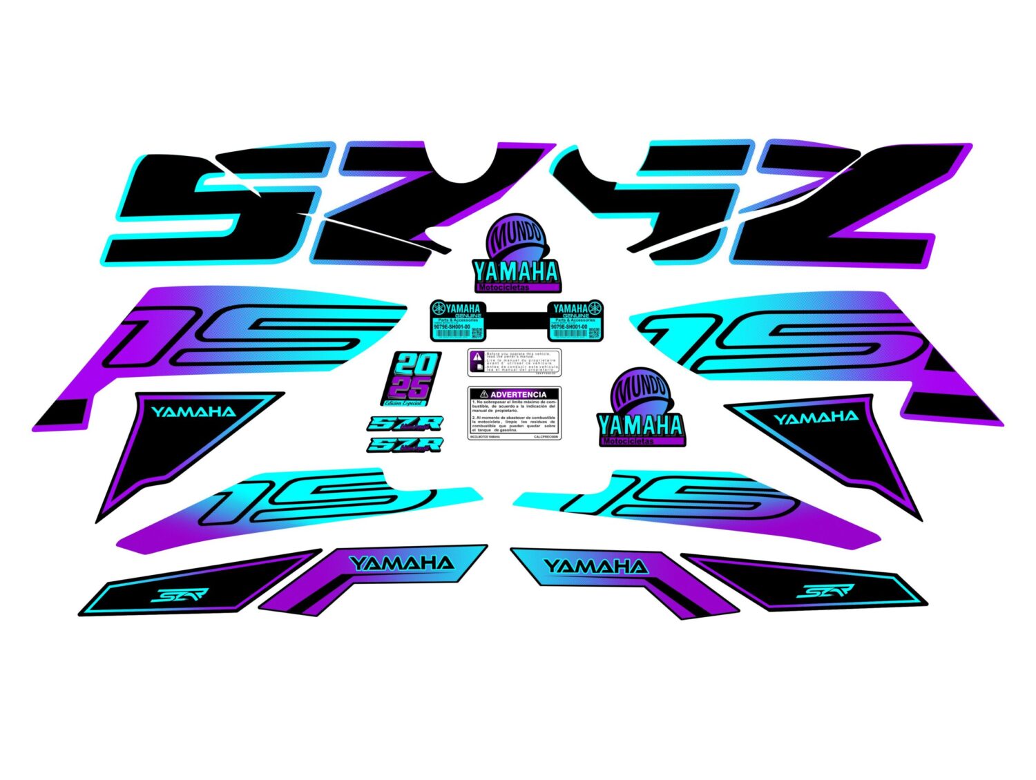 SZR 2025 DOBLE COLOR MORADO  MENTA