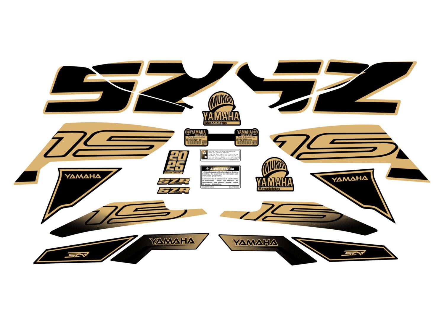 SZR 2025 TIPO ORIGINAL DORADO