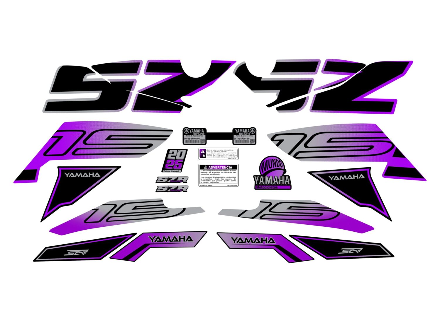 SZR 2025 DOBLE COLOR MORADO GRIS