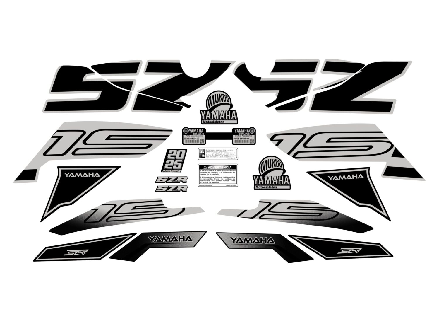 SZR 2025 TIPO ORIGINAL GRIS PLATA