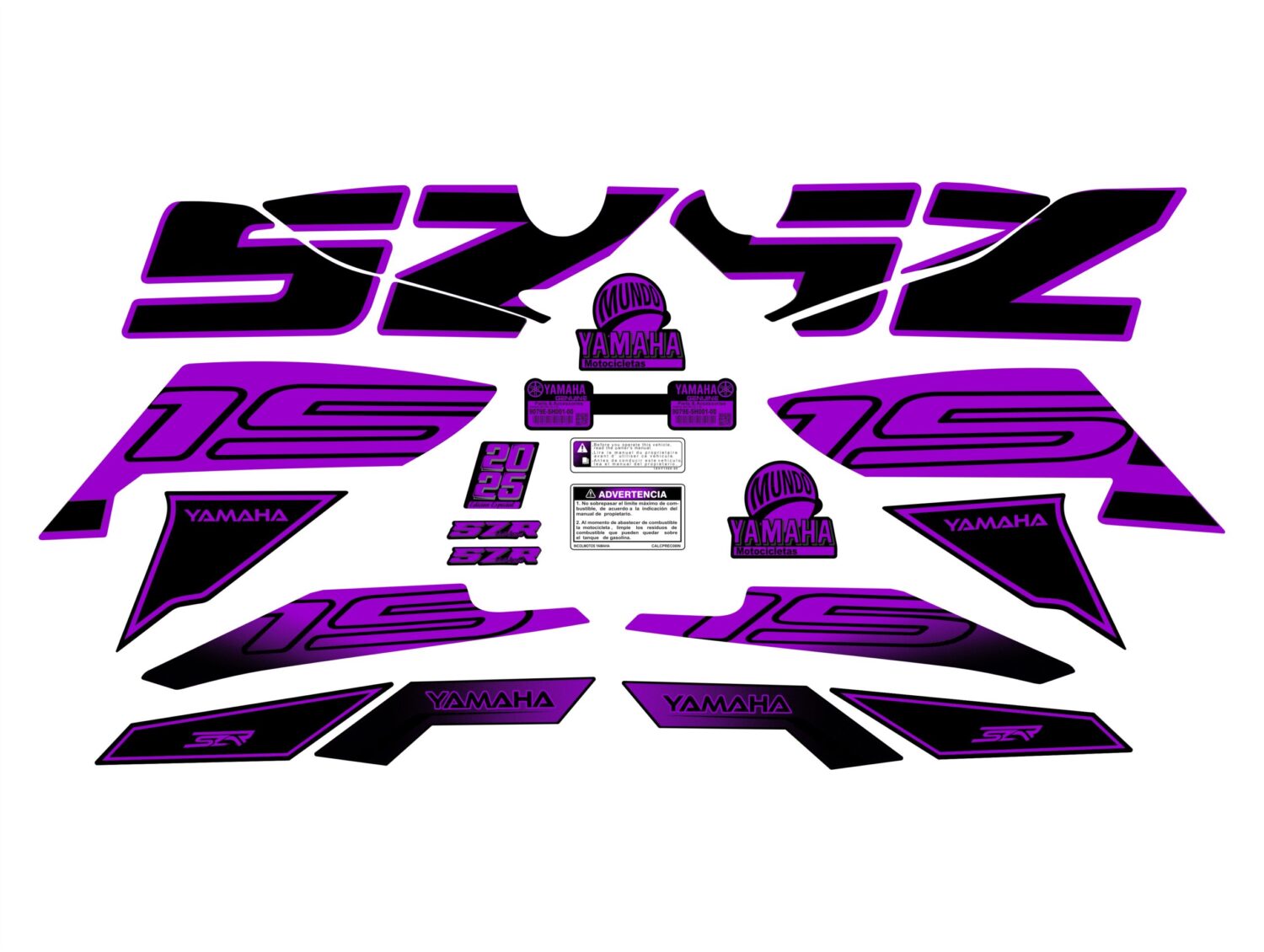 SZR 2025 TIPO ORIGINAL MORADO