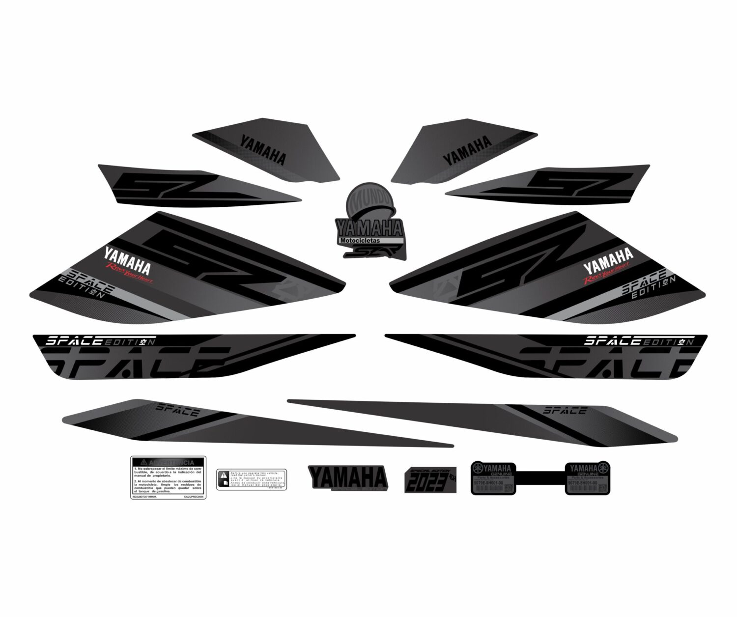 SZR SPACE GRIS NEGRO