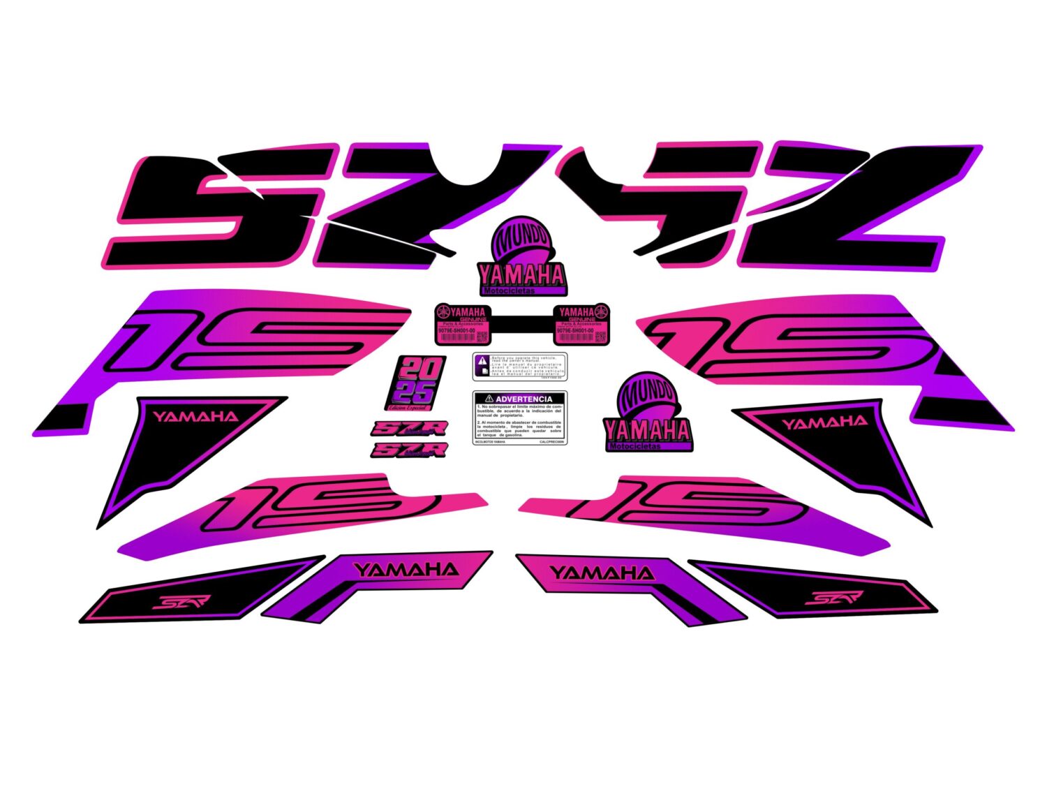 SZR 2025 DOBLE COLOR MORADO FUCSIA