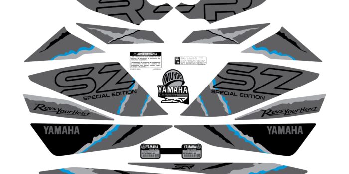 SZR SPECIAL EDITION GRIS CYAN