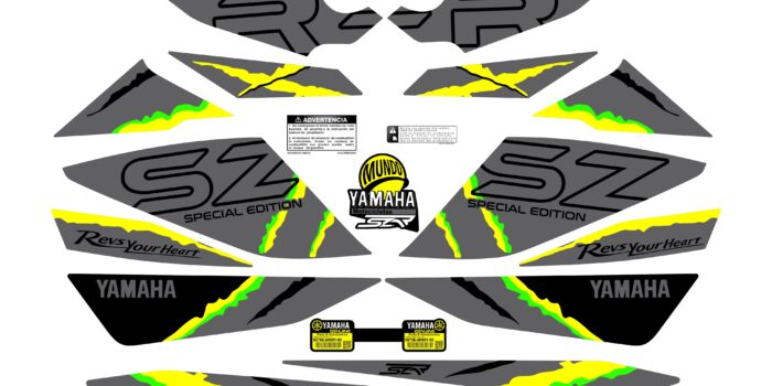 SZR SPECIAL EDITION VERDE AMARILLO