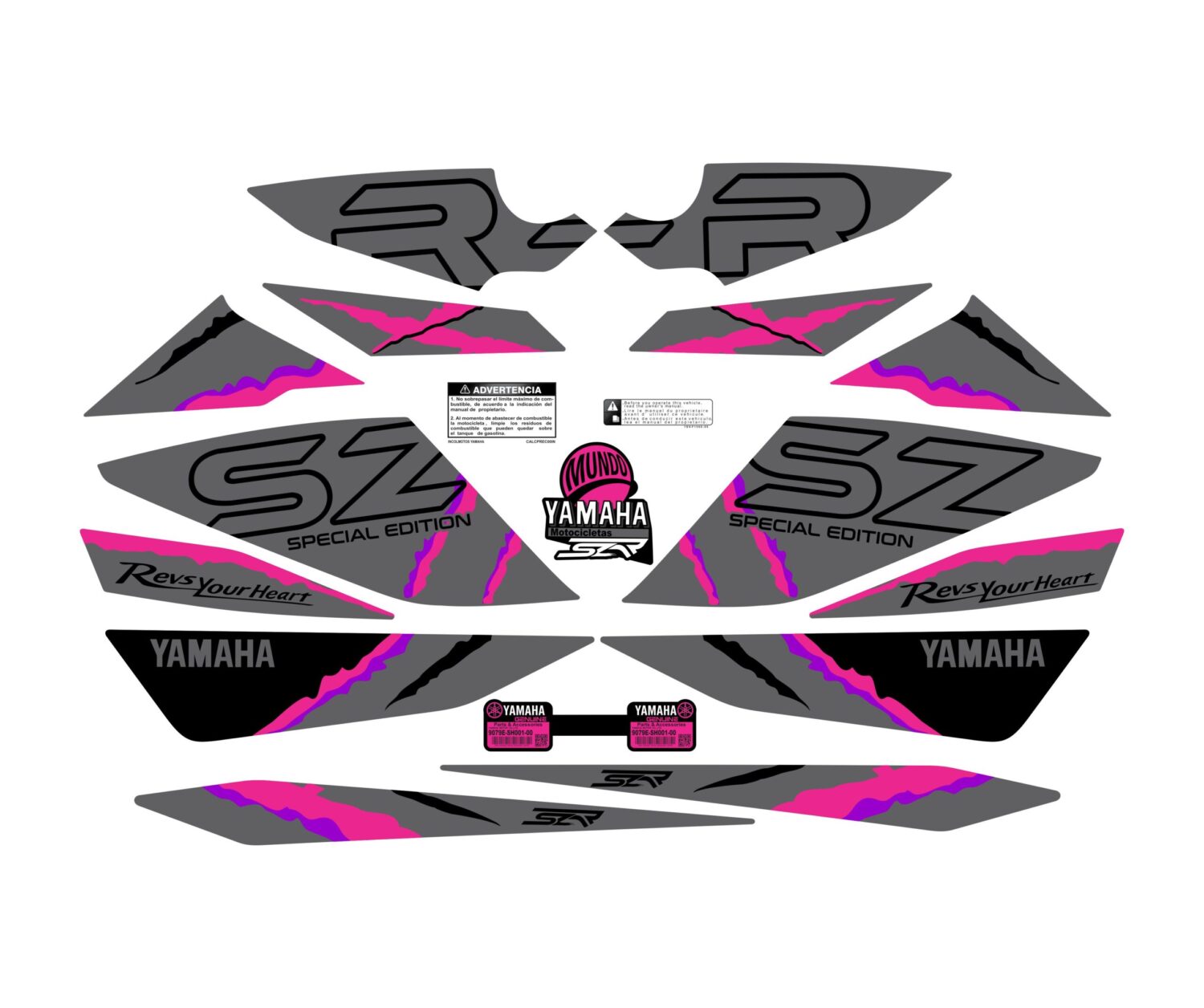 SZR SPECIAL EDITION MORADO FUCSIA