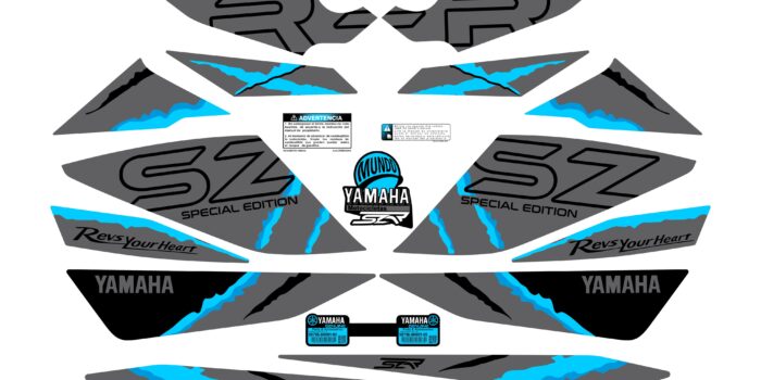 SZR SPECIAL EDITION AZUL CIELO Y CYAN