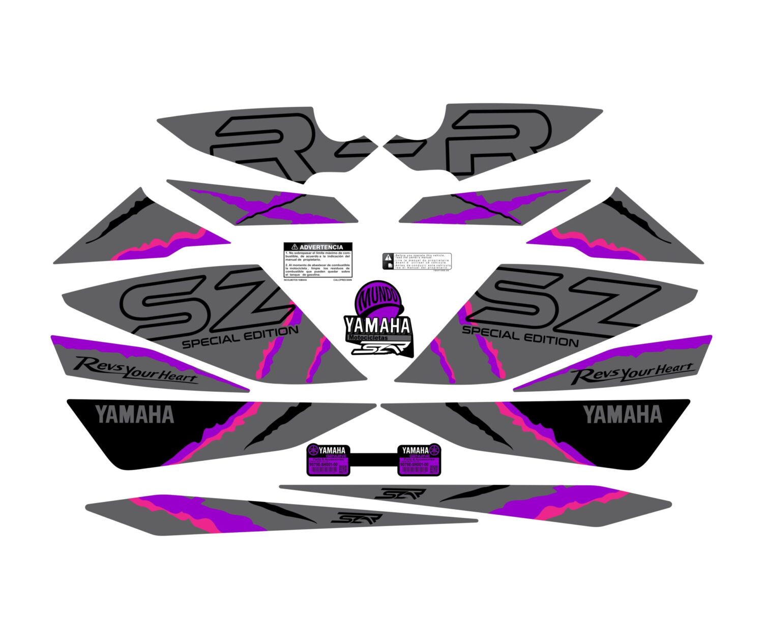 SZR SPECIAL EDITION MORADO FUCSIA