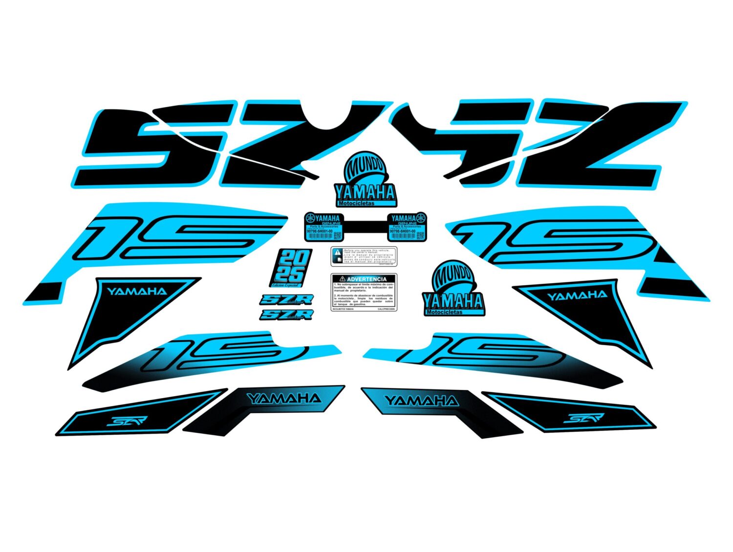 SZR 2025 TIPO ORIGINAL AZUL CIELO