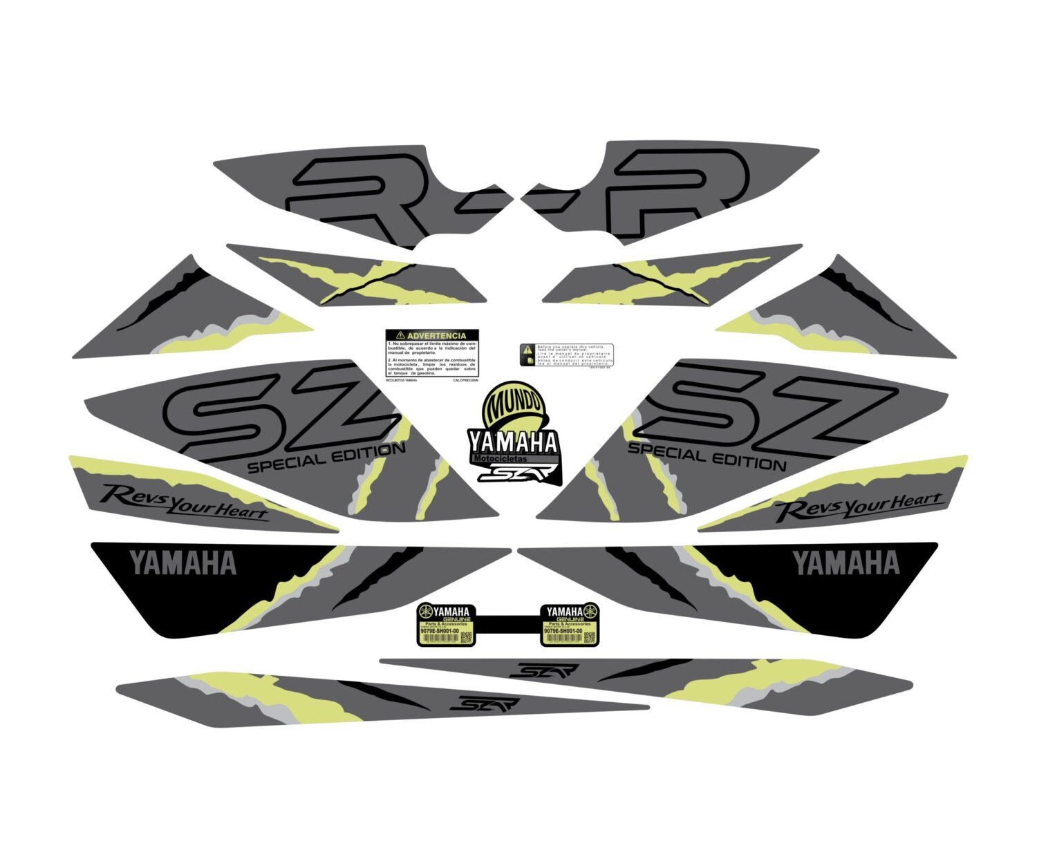 SZR SPECIAL EDITION GRIS DORADO