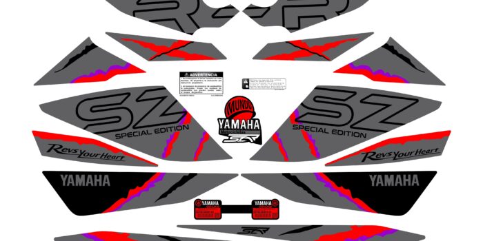 SZR SPECIAL EDITION MORADO ROJO