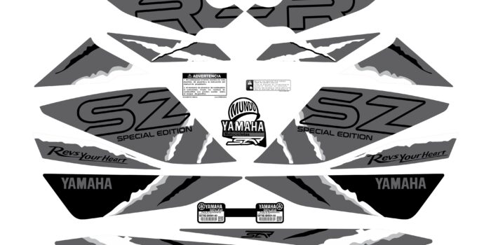 SZR SPECIAL EDITION GRIS BLANCO