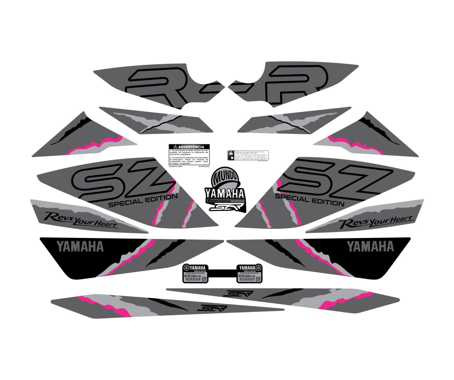 SZR SPECIAL EDITION GRIS FUCSIA