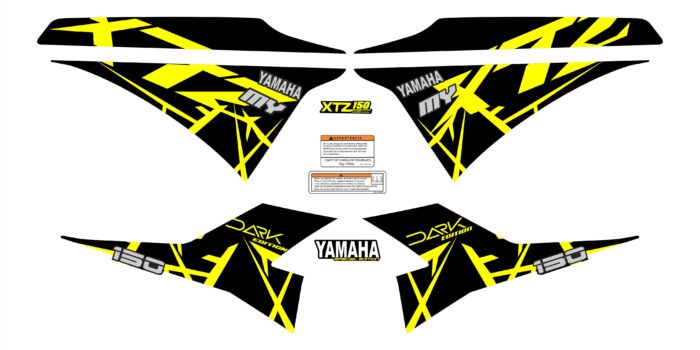 XTZ 150 DARK AMARILLA