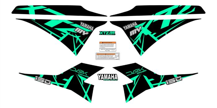 XTZ 150 DARK VERDE MENTA