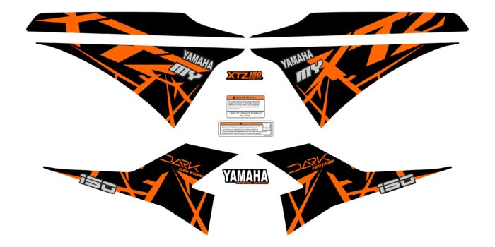 XTZ 150 DARK NARANJA