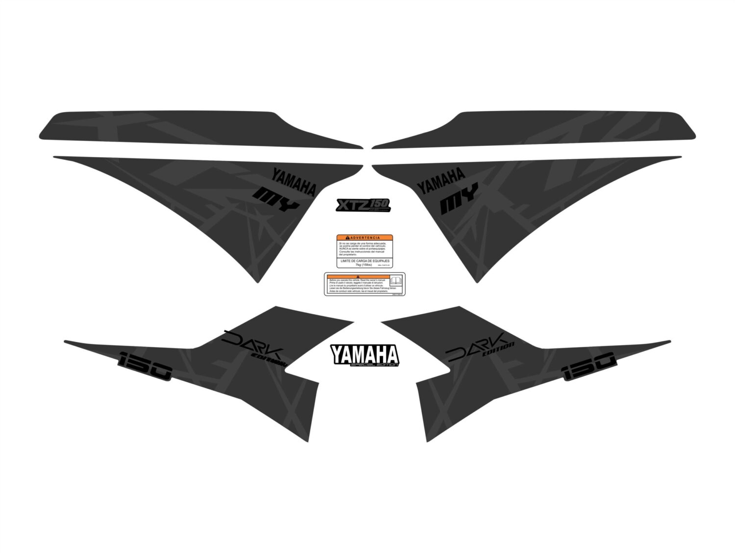 XTZ 150 DARK ORIGINAL