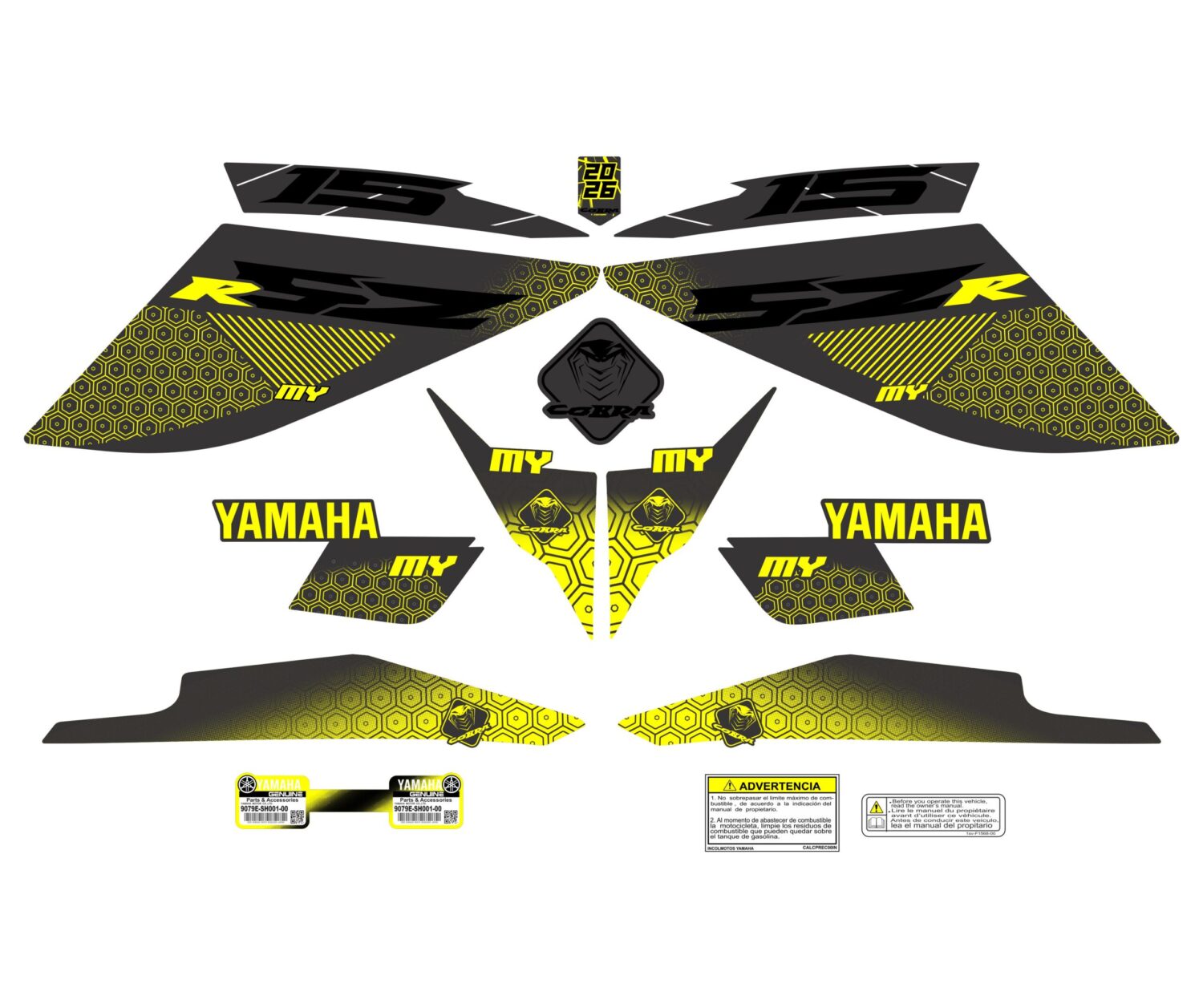 SZR EDICION ESPECIAL COBRA AMARILLA