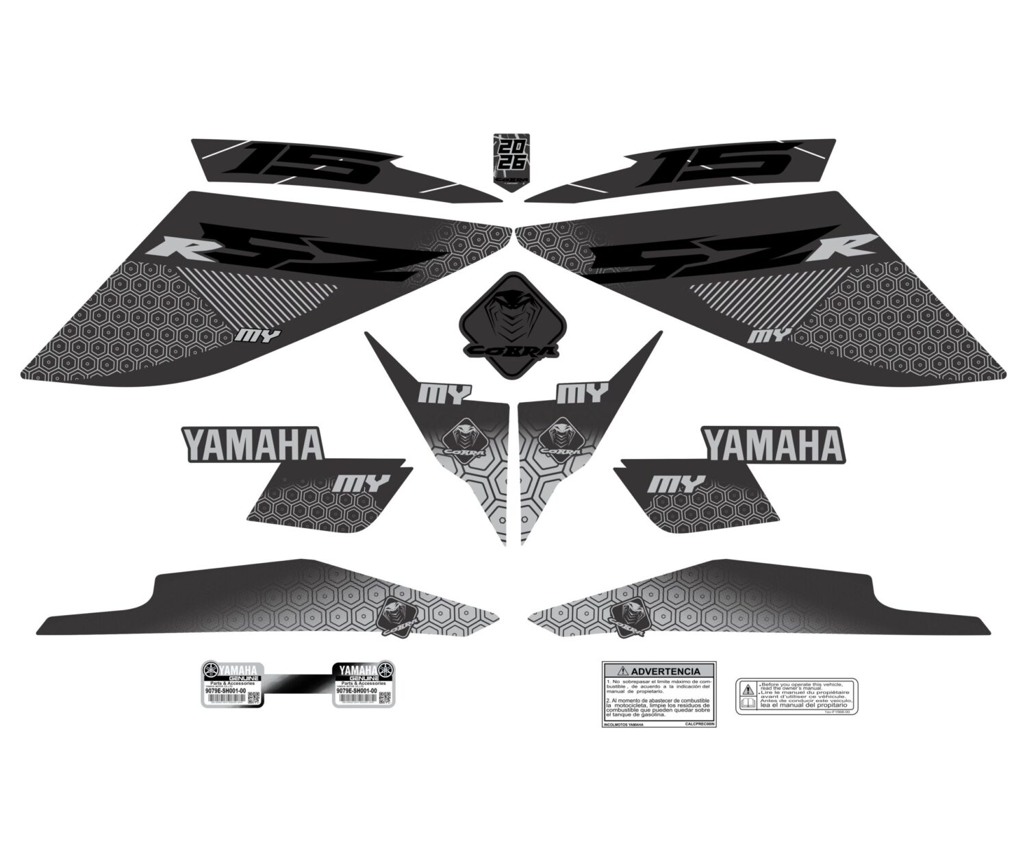 SZR EDICION ESPECIAL COBRA GRIS