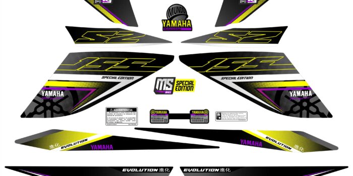 SZR EVOLUTION AMARILLO MORADO AMARILLO