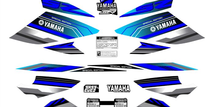 SZR EDICION LIMITADA YAMAHA SPORTS AZUL CYAN