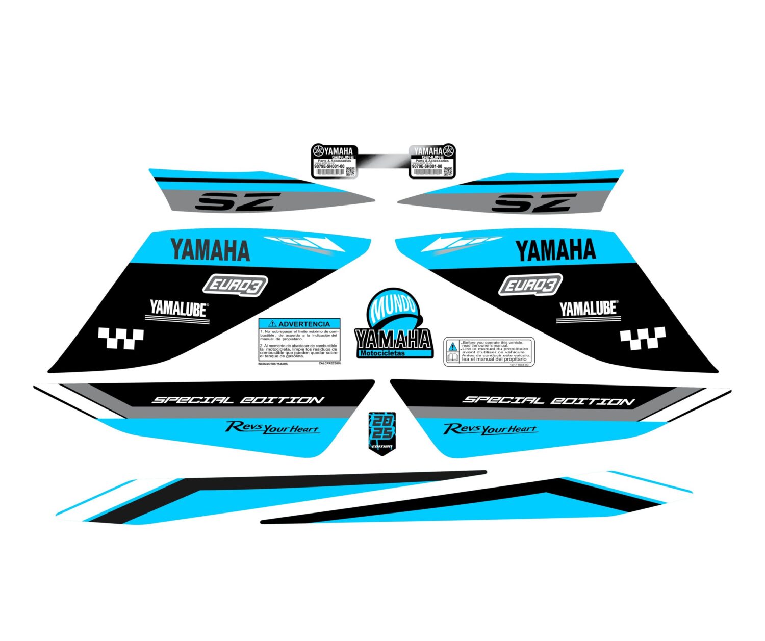 SZR SPECIAL EDITION RACING CYAN