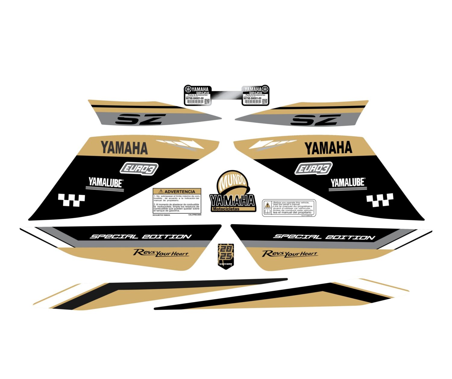 SZR SPECIAL EDITION RACING DORADO