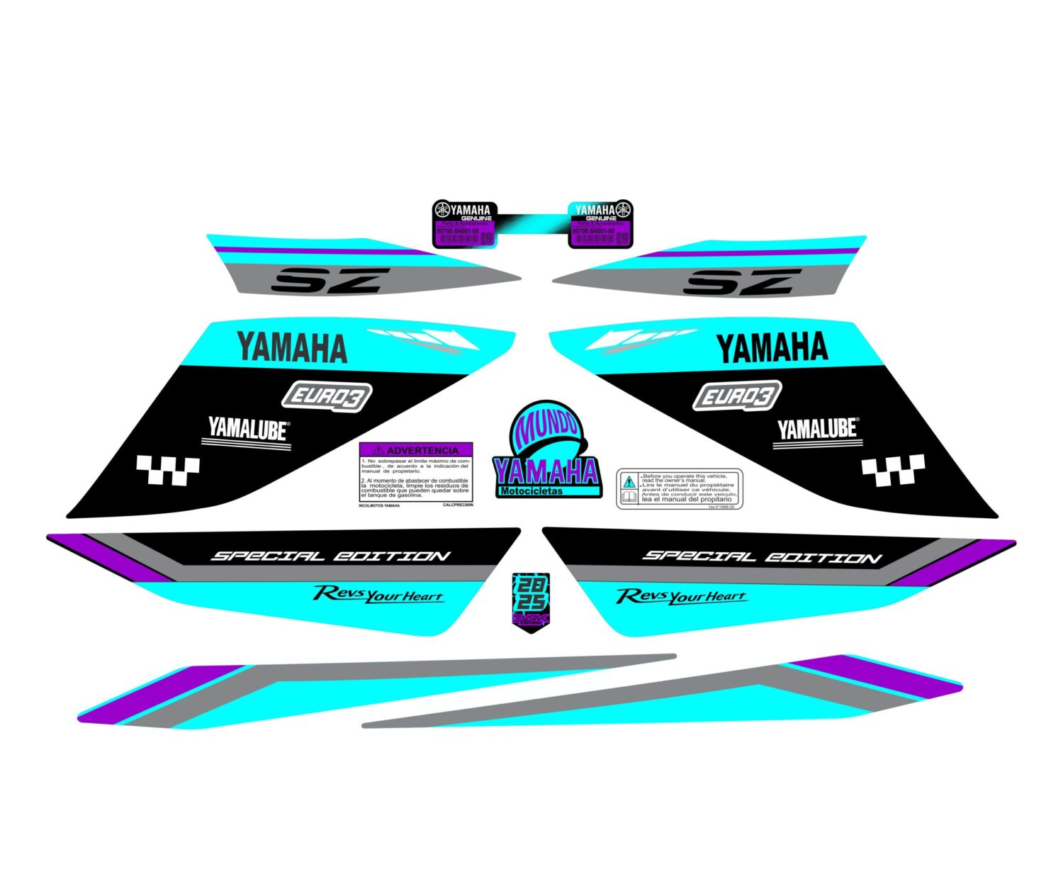 SZR SPECIAL EDITION RACING MORADO MENTA