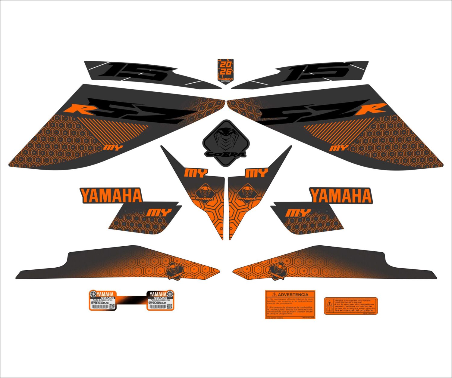 SZR EDICION ESPECIAL COBRA NARANJA