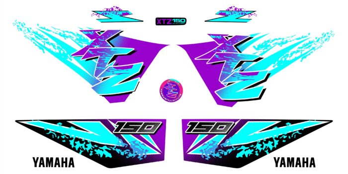 XTZ 150 50TH EDICION ESPECIAL MENTA MORADO