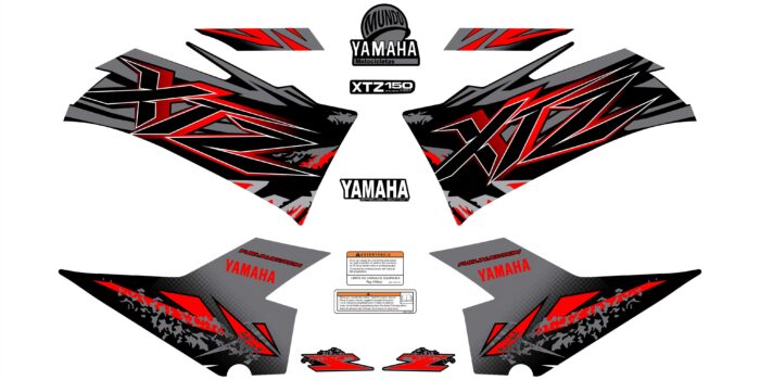 XTZ PERSONALIZADO CHISPAZO ROJO