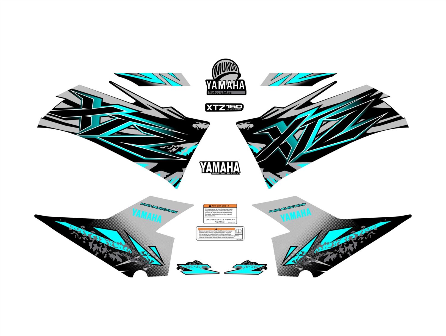 XTZ PERSONALIZADO CHISPAZO MENTA