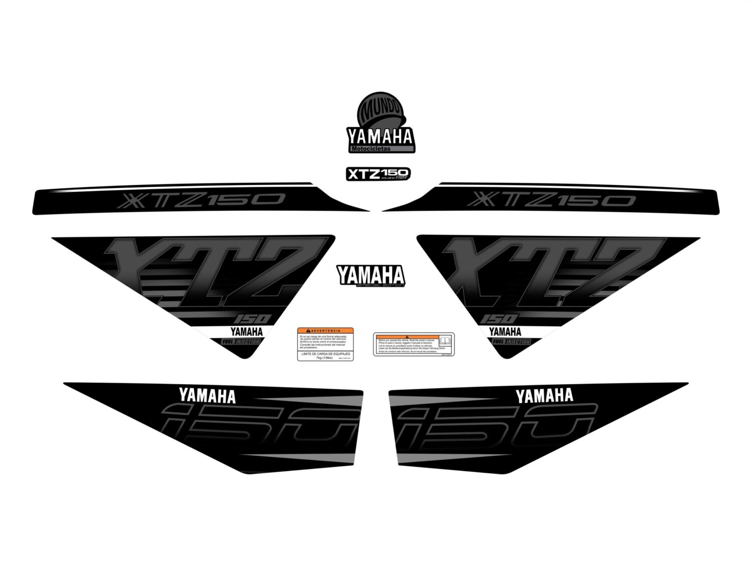 XTZ 150 SPECIAL EDITION GRIS OSCURO