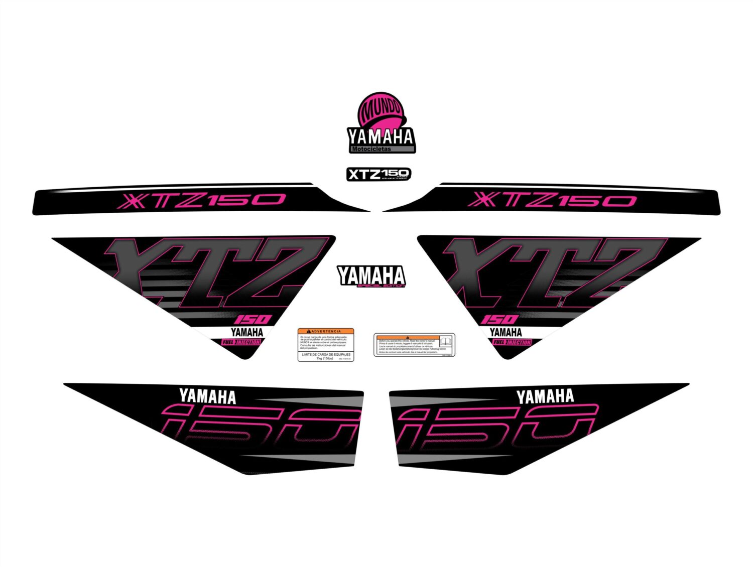 XTZ 150 SPECIAL EDITION FUCSIA