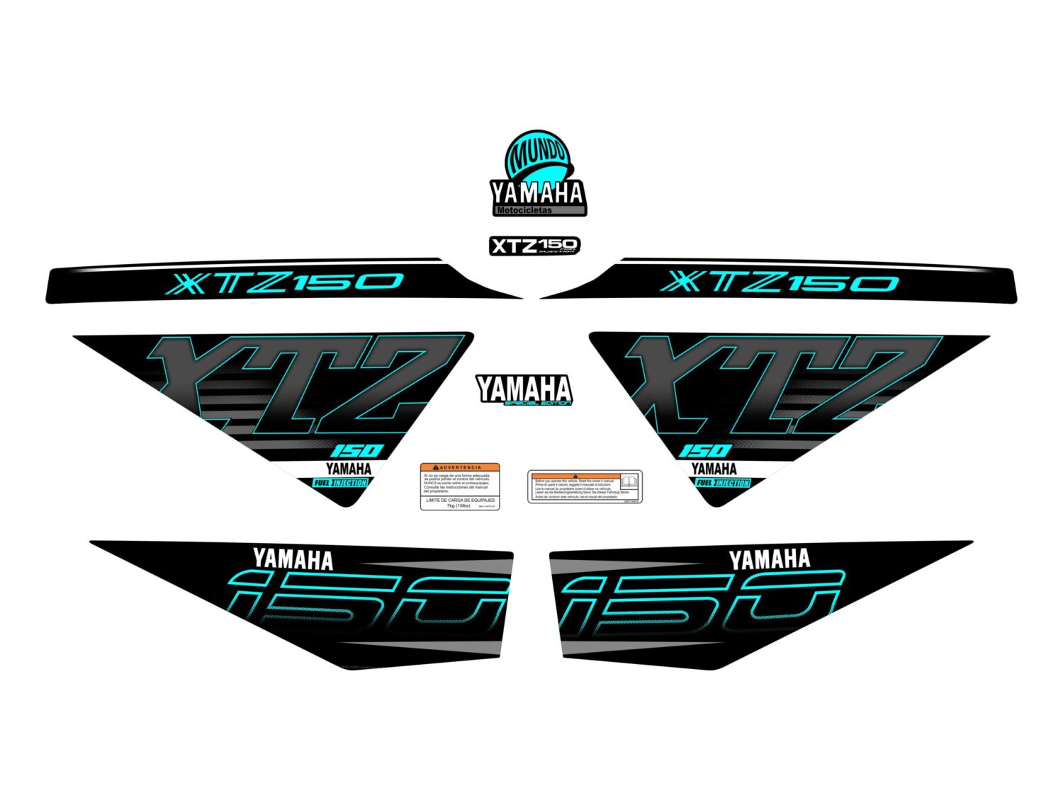 XTZ 150 SPECIAL EDITION CYAN