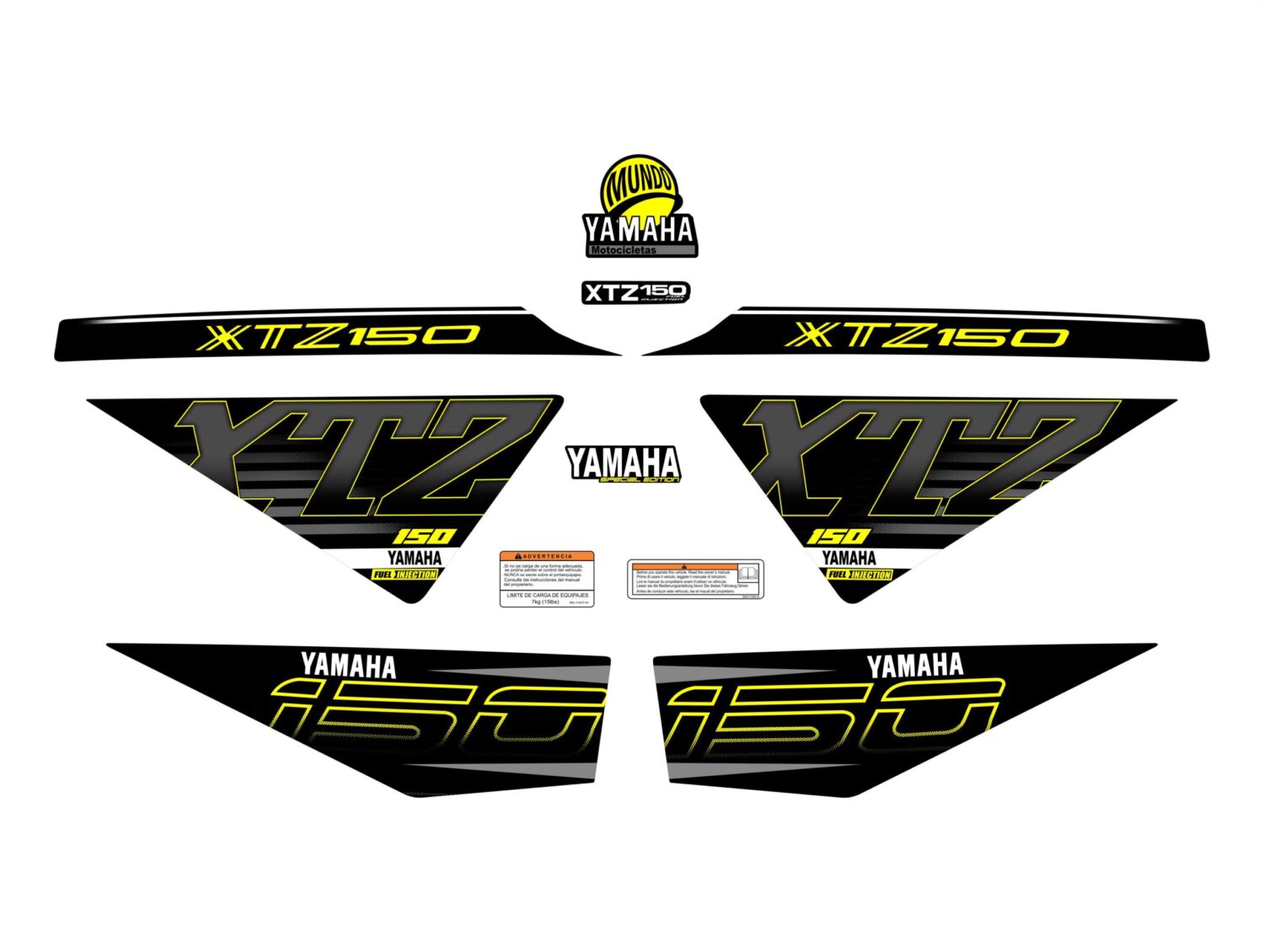 XTZ 150 SPECIAL EDITION AMARILLO