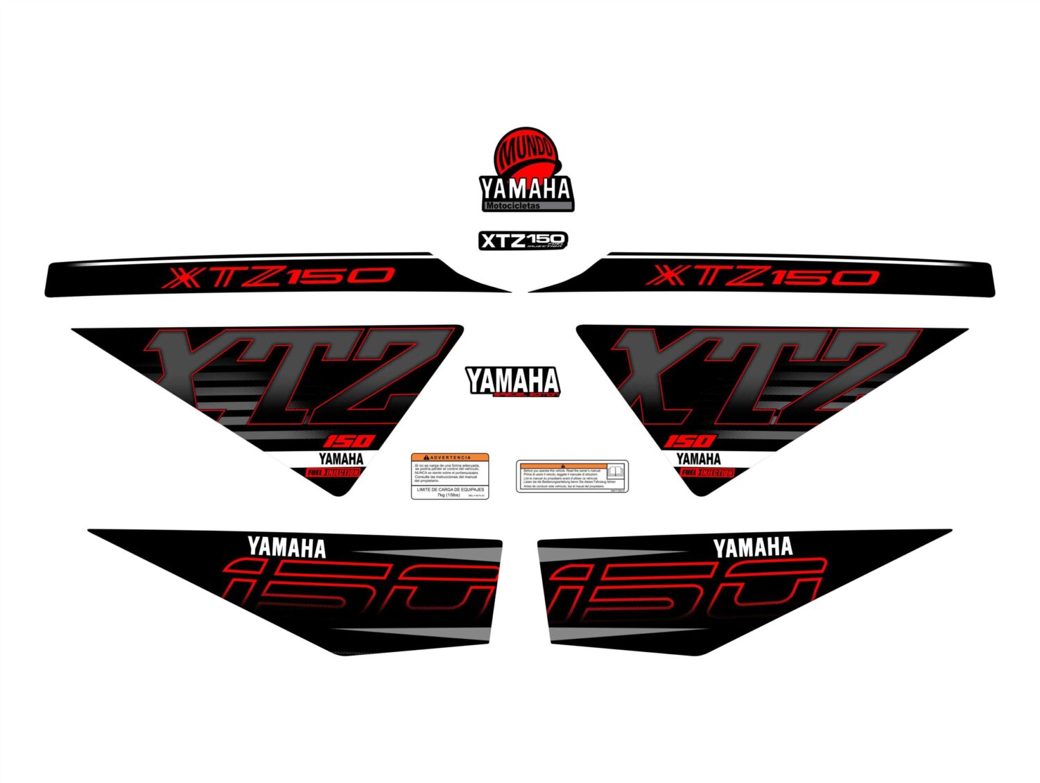 XTZ 150 SPECIAL EDITION ROJO