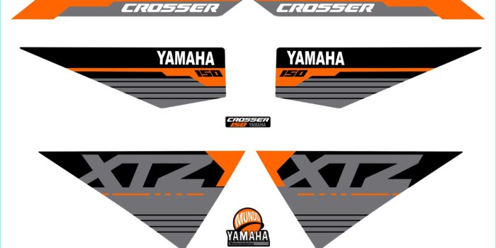 XTZ 150 PERSONALIZADA CROSSER NARANJA